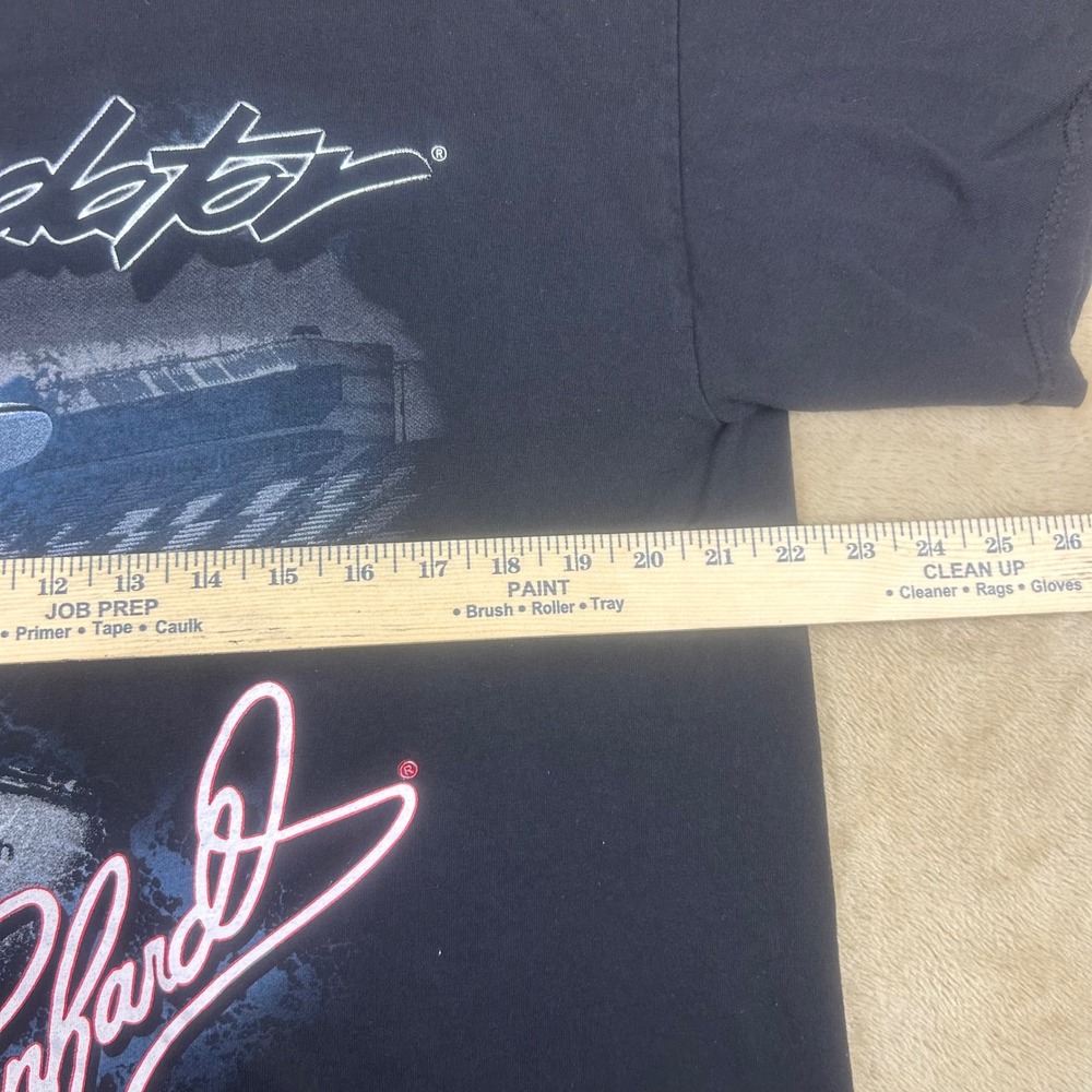 NASCAR Dale Earnhardt The Intimidator T-Shirt Mens‎ XL Black The Man The Legend - Picture 4 of 6